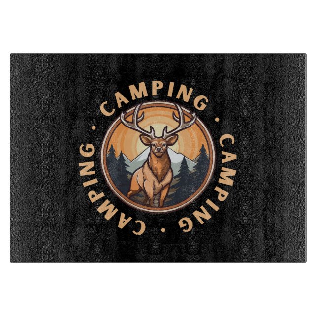Deer - Wildness - Camping Cutting Board (Front)