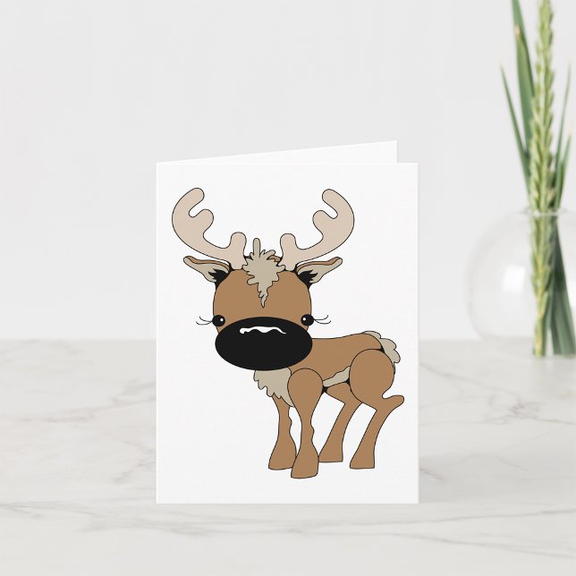 Deer With A Big Nose Note Cards (Creator Uploaded)