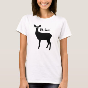 Deer With Headlights -  T-Shirt