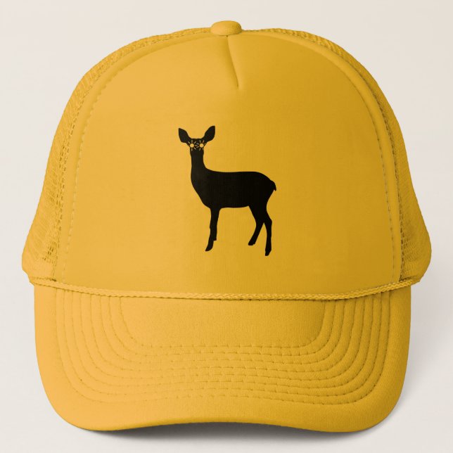 Deer With Headlights -  Trucker Hat (Front)