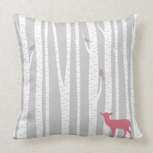 Deer with Trees Cushion