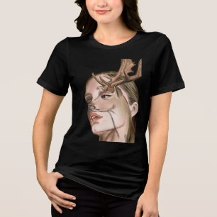 Deer Woman Tri-Blend Shirt