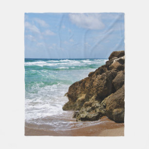 Deerfield Beach Fleece Blanket