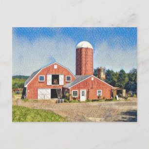 Deerfield Farm Postcard