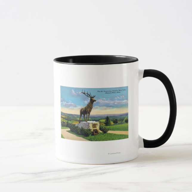 Deerfield River Valley on Mohawk Trail Mug (Right)