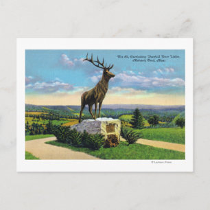 Deerfield River Valley on Mohawk Trail Postcard