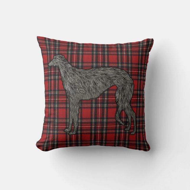 Deerhound cushion (Front)