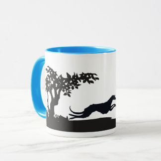 Deerhound Hunting Mug