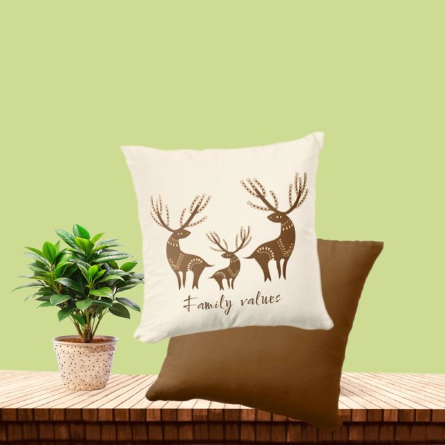 Deers family cushion (Creator Uploaded)