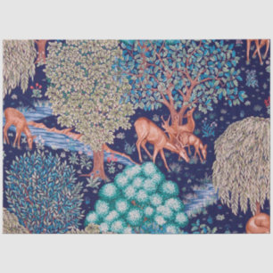 Deers in The Forest, William Morris Tissue Paper