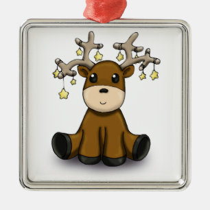 Deers Metal Ornament