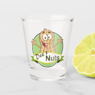 Dee's Nuts brand Shot Glass