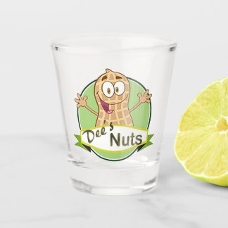 Dee's Nuts brand Shot Glass