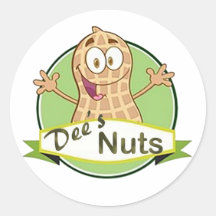 Dee's Nuts Stickers