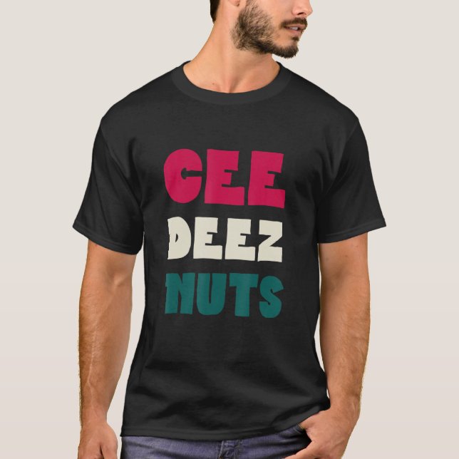 Deez Nuts Funny Meme Lover Christmas Pajama T-Shirt (Front)