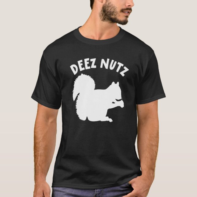 Deez Nuts Nutcracker Christmas Pajama Funny Ugly X T-Shirt (Front)