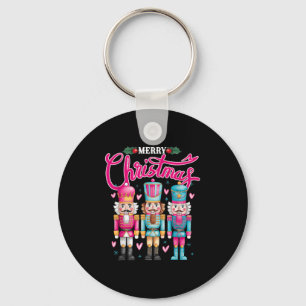 Deez Nuts Nutcracker Merry Christmas Matching Paja Key Ring