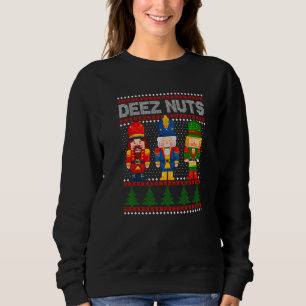 Deez Nuts Nutcracker Shirt Men Women Funny Christm