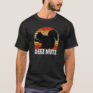 Deez Nutz Christmas Gopher Saying Dees Nutz Ugly T-Shirt