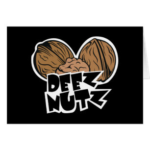 Deez Nutz Funny Illustration