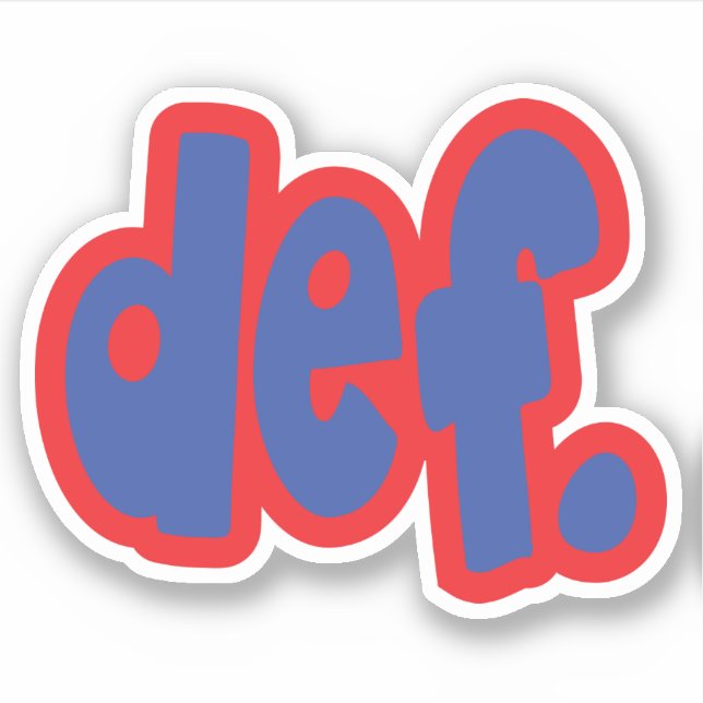 def. (Front)