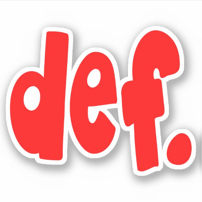 def. (Front)