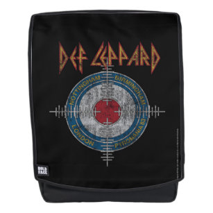 Def Leppard Pyromania Crosshairs Tour Backpack