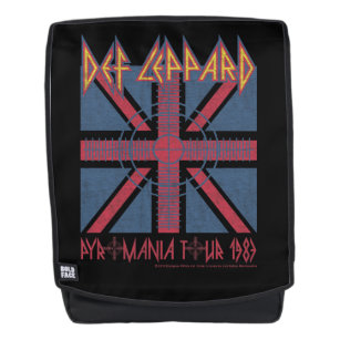 Def Leppard Pyromania Tour Backpack
