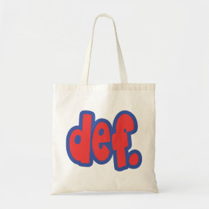 def. tote bag