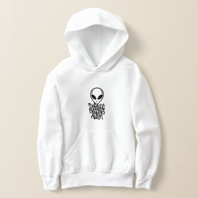 Default Setting Alien (Style 2 White) (Laydown)