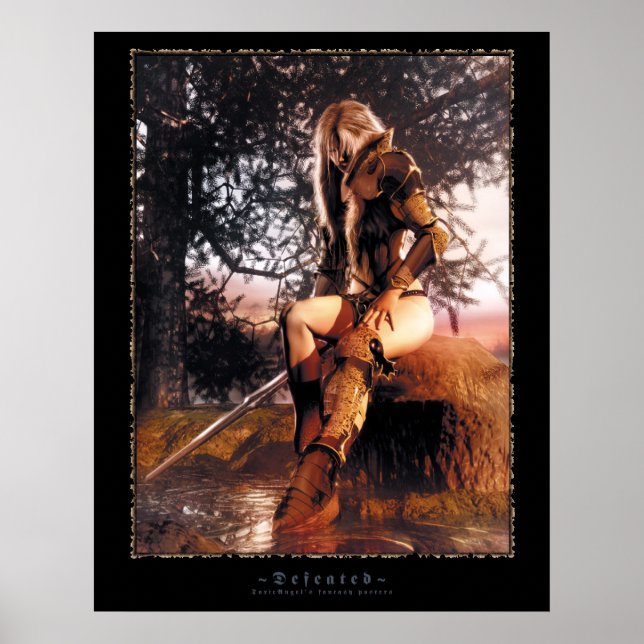 Defeated Poster (Front)