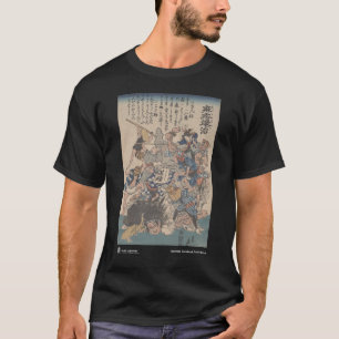 defeating measles - black t-shirt