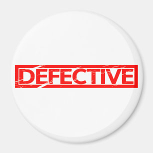 Defective Stamp Magnet