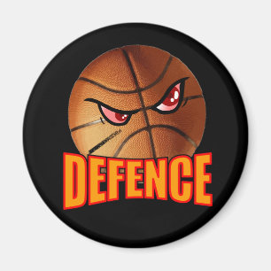 Defence Basketball Magnet