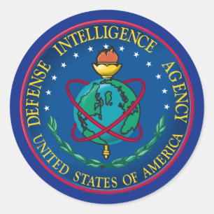 Defence Intelligence Agency Classic Round Sticker