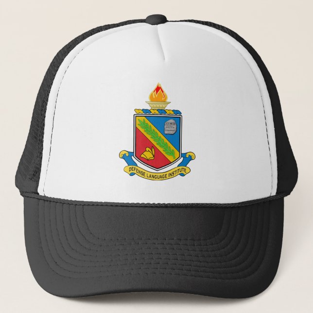 Defence Language Institute - Monterey DUI 1 Trucker Hat (Front)