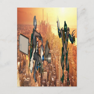 Defence of Planet Earth Postcard