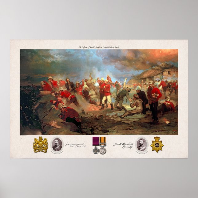 Defence of Rorke's Drift Signature Poster (Front)