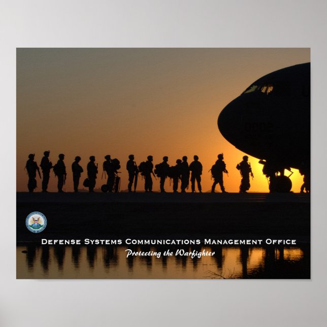 Defence Systems Communications Management Poster (Front)