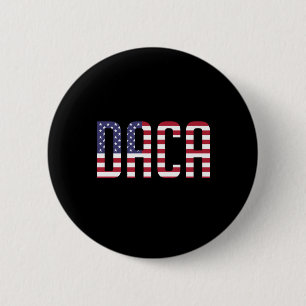 Defend DACA Dreamers Patriotic USA 6 Cm Round Badge