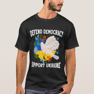 Defend Democracy Support Ukraine Stand With Zelens T-Shirt