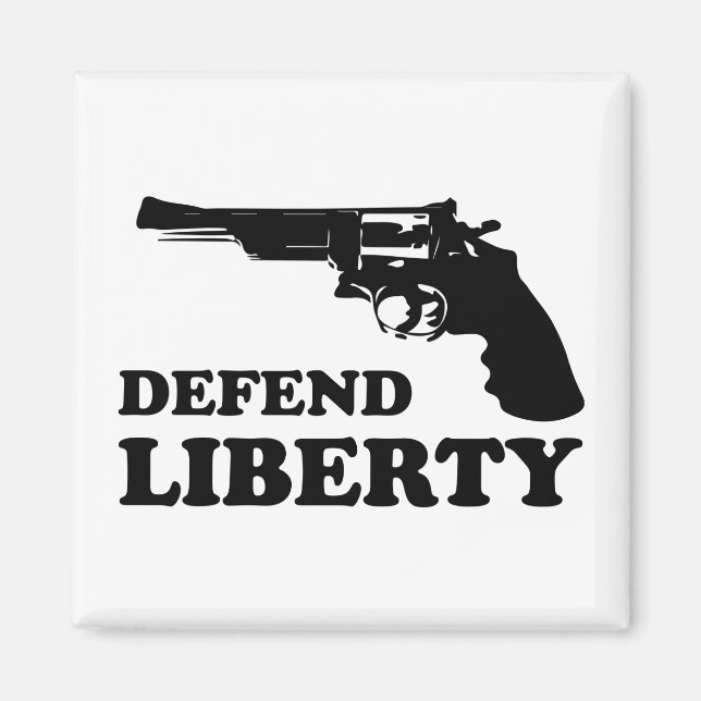 Defend liberty magnet (Front)