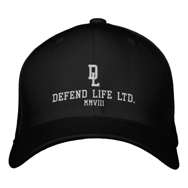 DEFEND LIFE LTD., MMVIII EMBROIDERED HAT (Front)