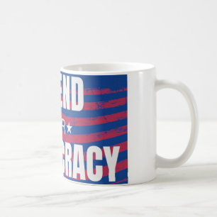 Defend Our Democracy Coffee Cup