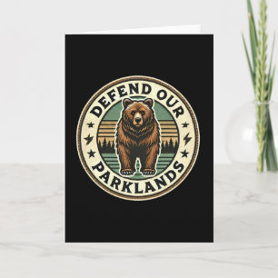 Defend Our Parklands Card
