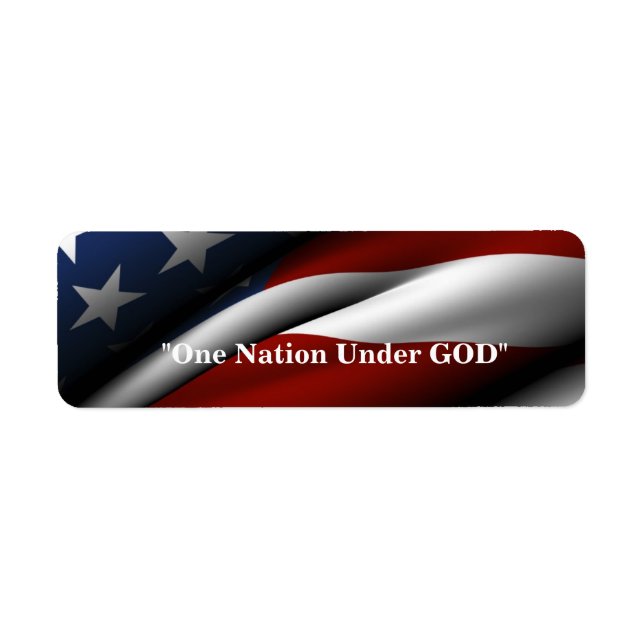 Defend Religious Freedom Return Address Label (Front)