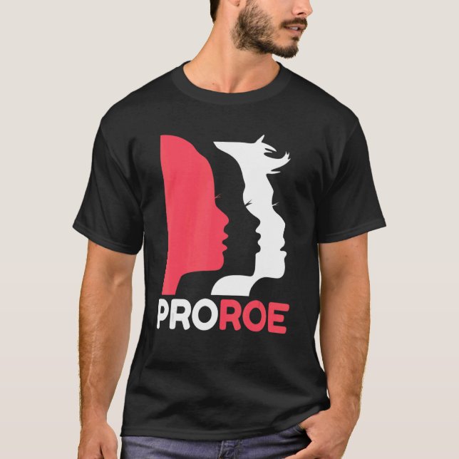 Defend Roe V Wade Pro Choice Abortion Rights Femin T-Shirt (Front)
