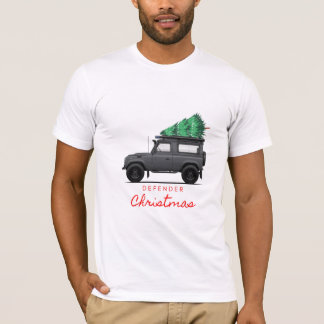 Defender Christmas T-Shirt Men