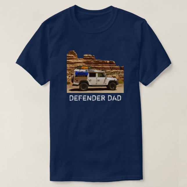 DEFENDER DAD T-Shirt (Design Front)