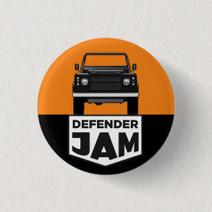 DEFENDER JAM 3 CM ROUND BADGE